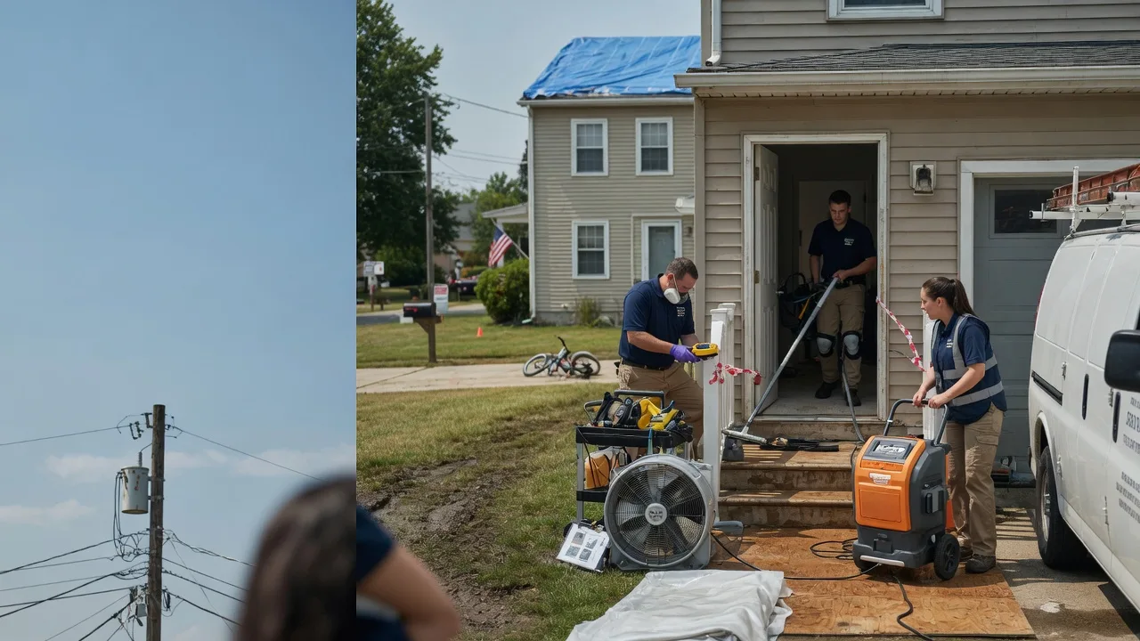 Water Damage Repair in Hillsdale, MI near me
